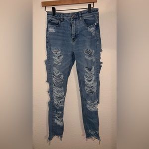 Size 2 American Eagle Ripped Jeans